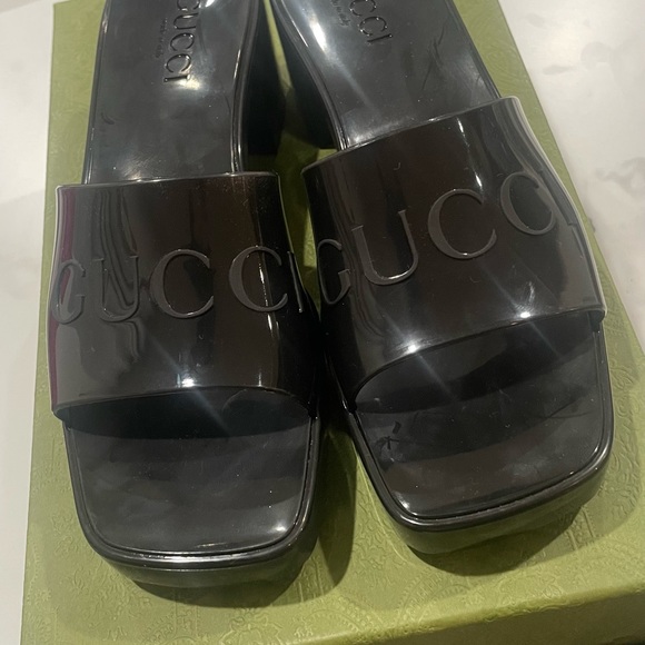 Gucci Platform Block Heel - Picture 4 of 5